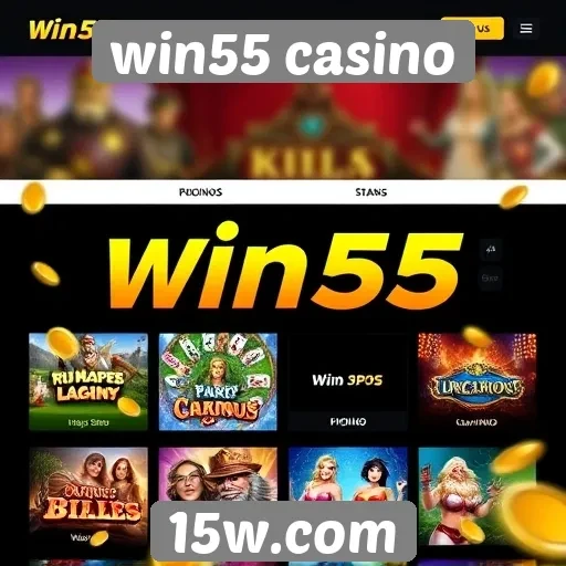 Opções de pagamento disponíveis no win55 casino